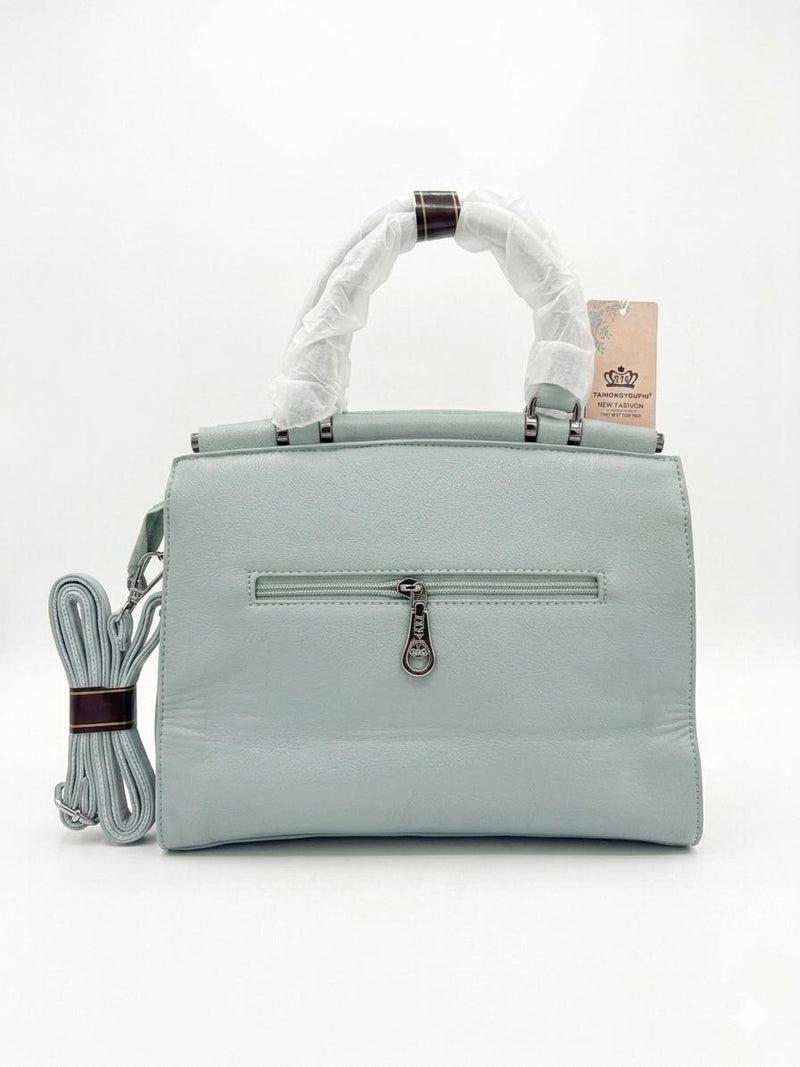 TAIHONGYOUPIN Kelly-Style Buckle Satchel